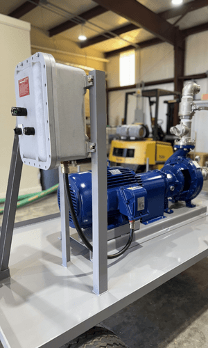 Permanent Centrifugal Pump Transfer Cart