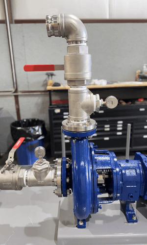 Permanent Centrifugal Pump Transfer Cart