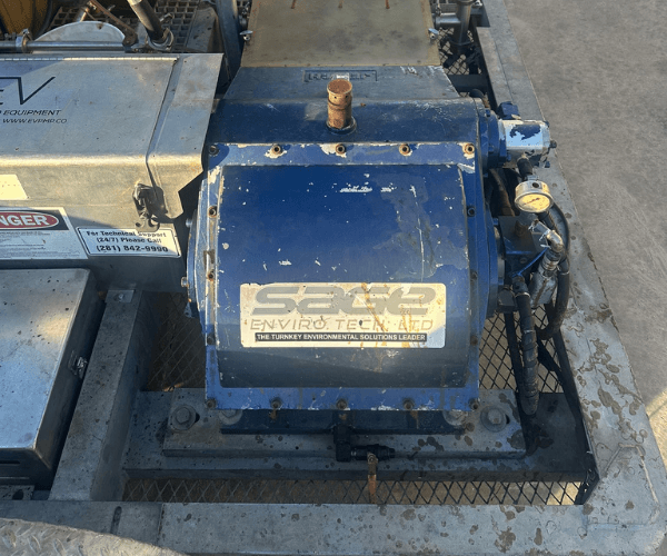 EV Pump & Equipment trailer-mounted bypass pump unit with Jetech engine, available for rental in Lafayette, LA and across the Gulf Coast