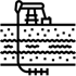 high pressure systems with hydraulic fracturing icon