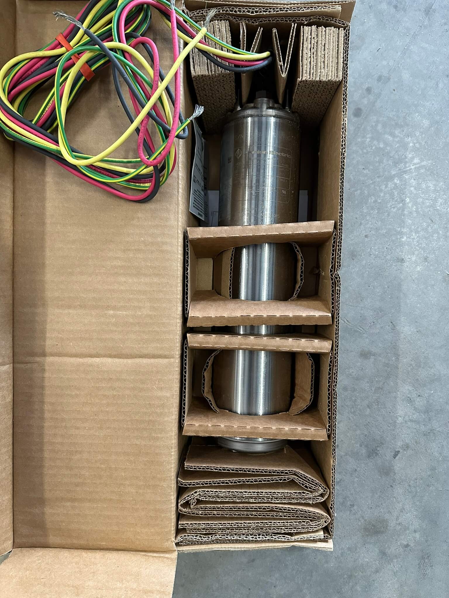 3 HP 200V Franklin Motor