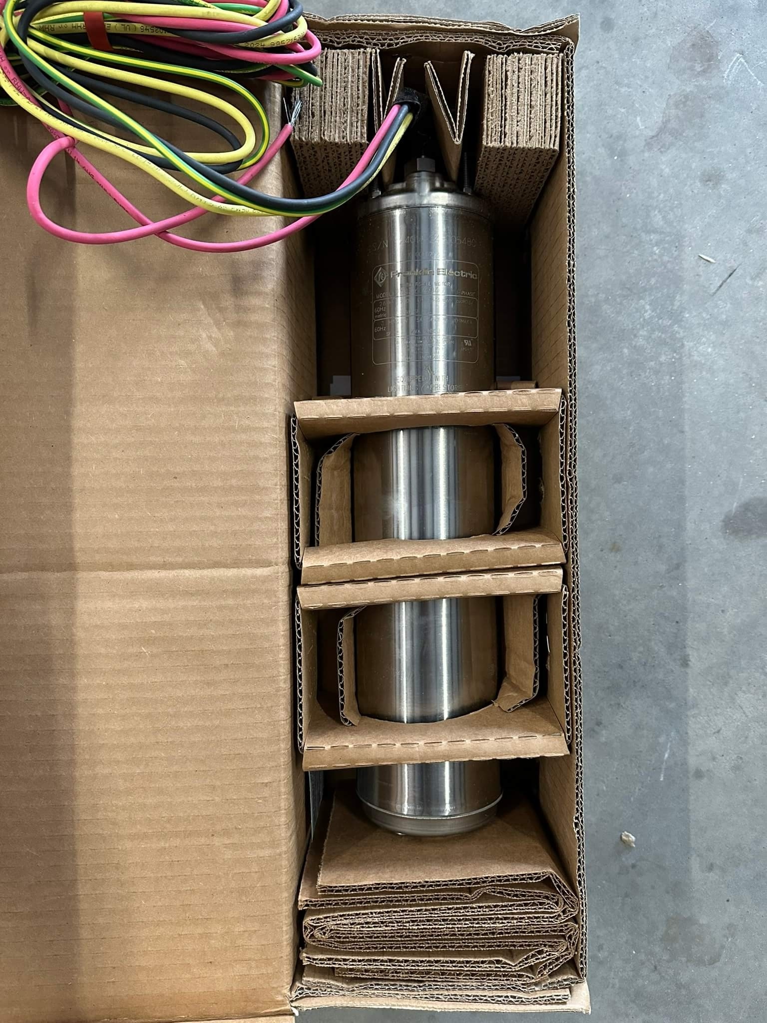 3 HP 230V Franklin Motor