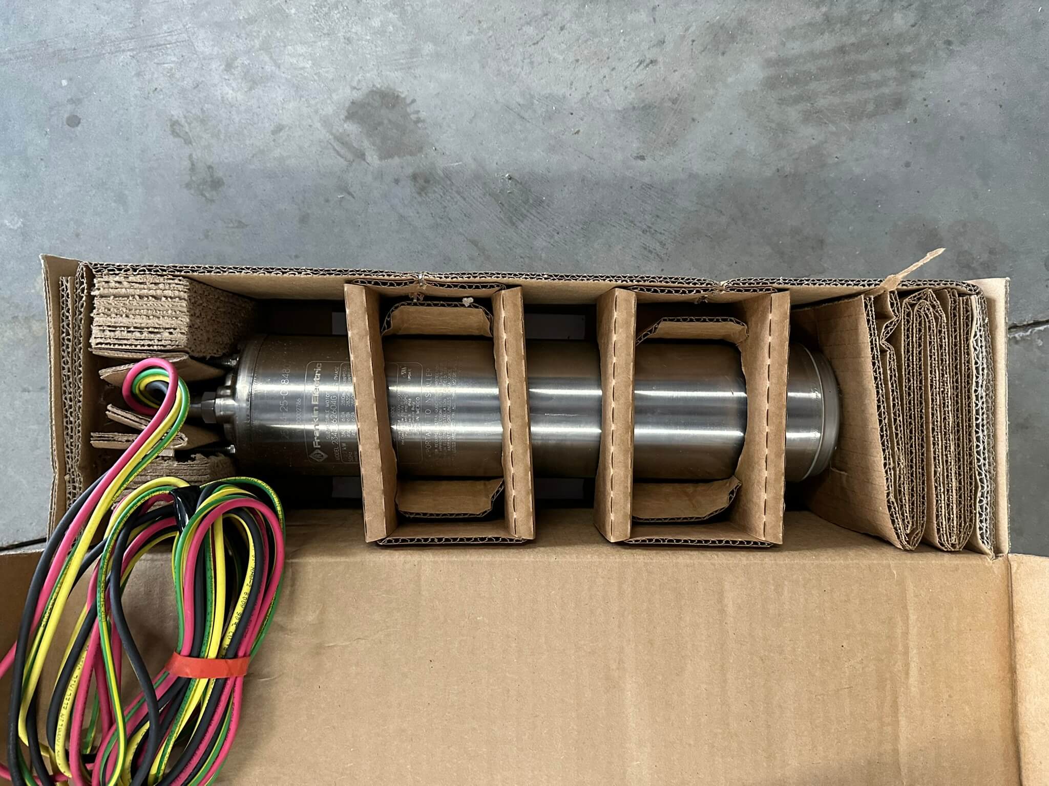 3 HP 460V Franklin Motor