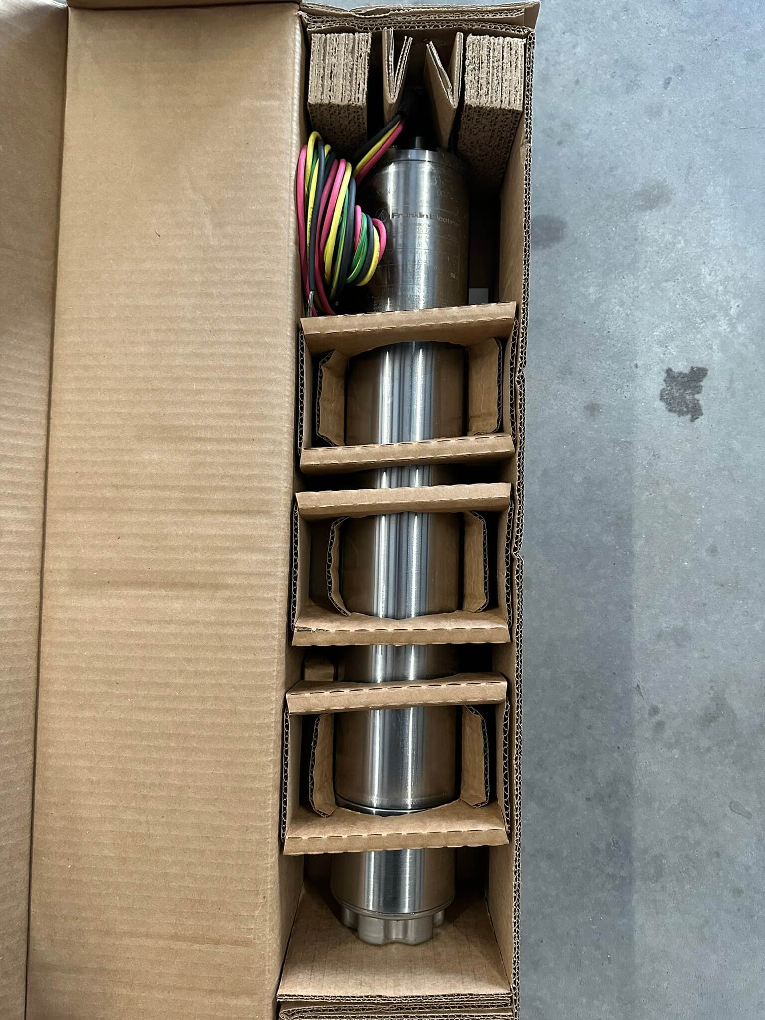 5 HP 230V Franklin Motor