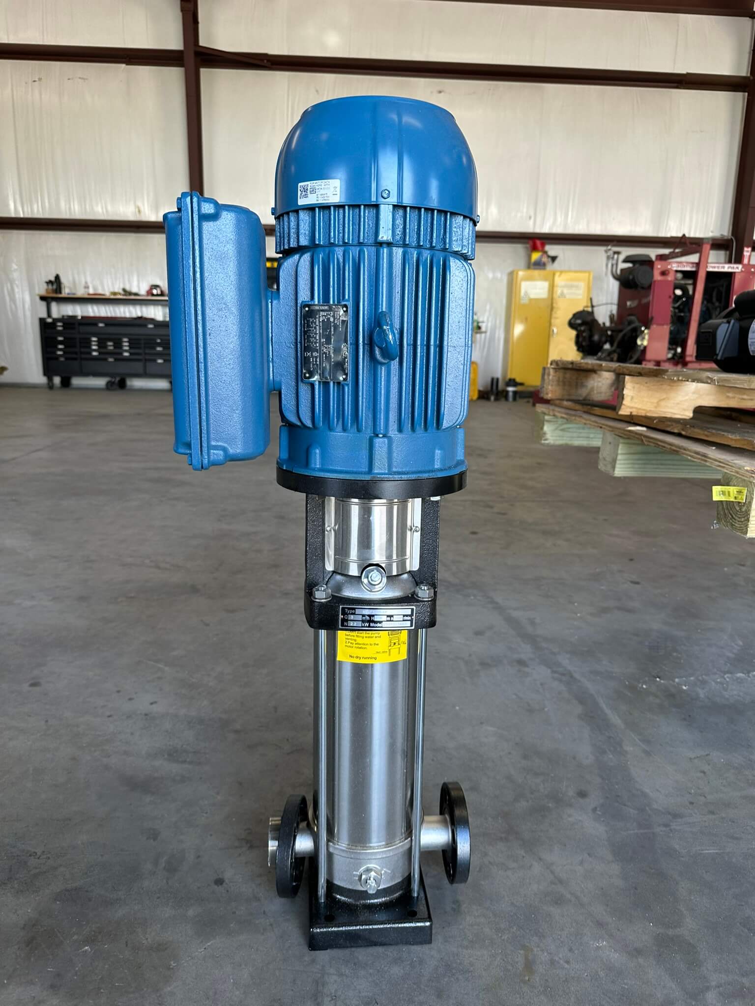 RAE Vertical Multistage Centrifugal Pump with WEG Motor